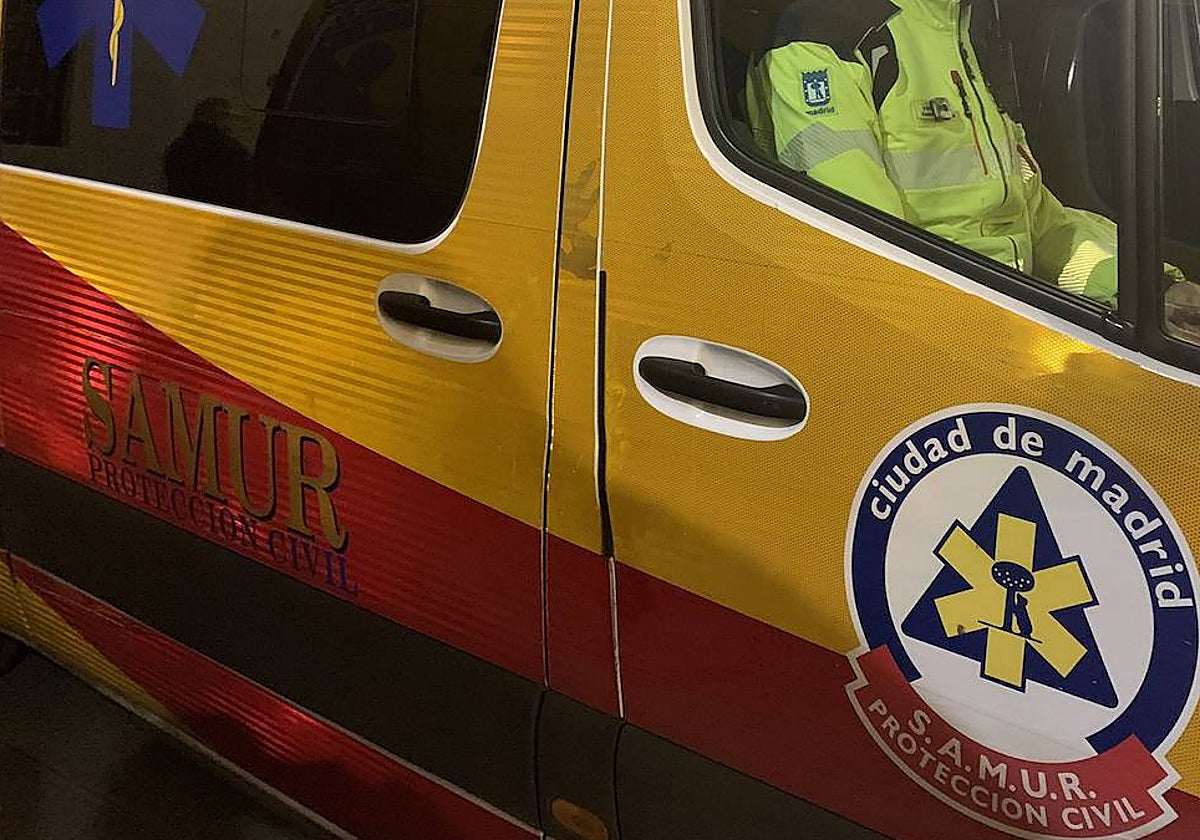 Los sanitarios en el lugar del ataque