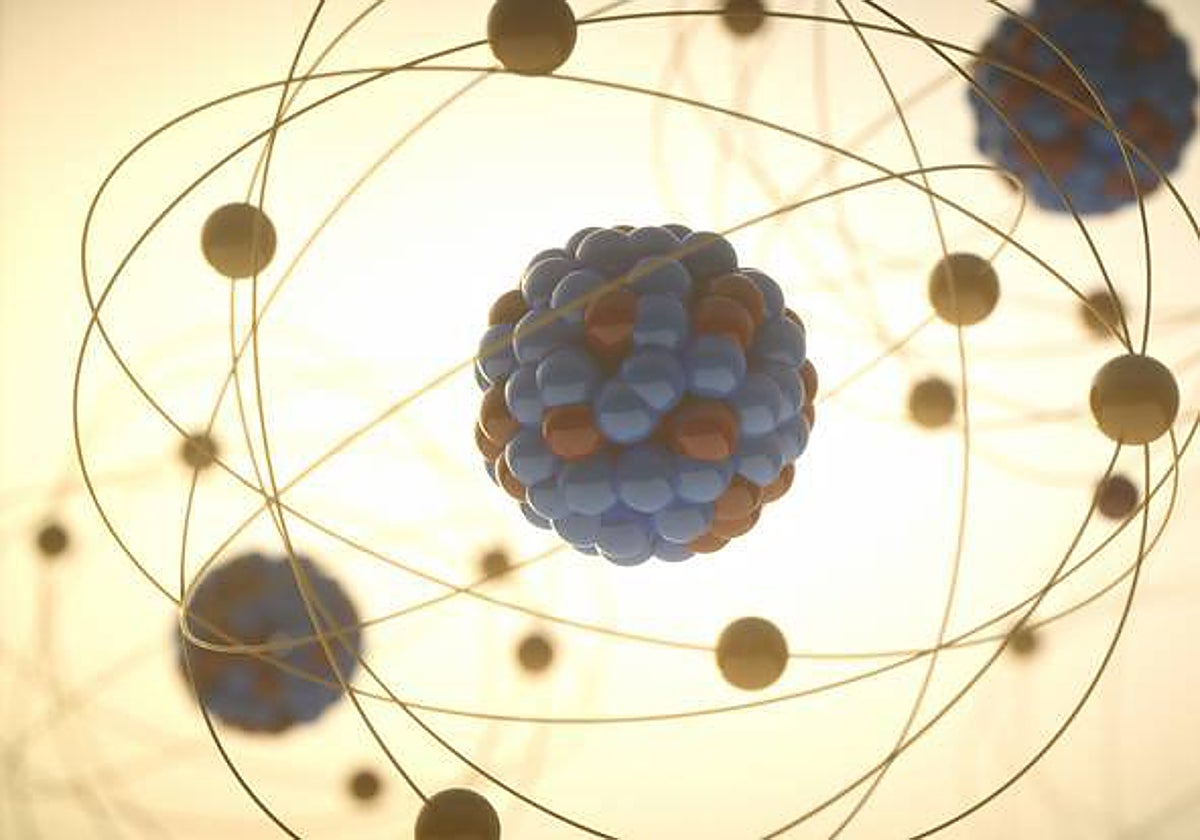 Imagen de recurso de un núcleo atómico