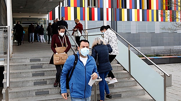 Usuarios del centro de salud del Sector Sur