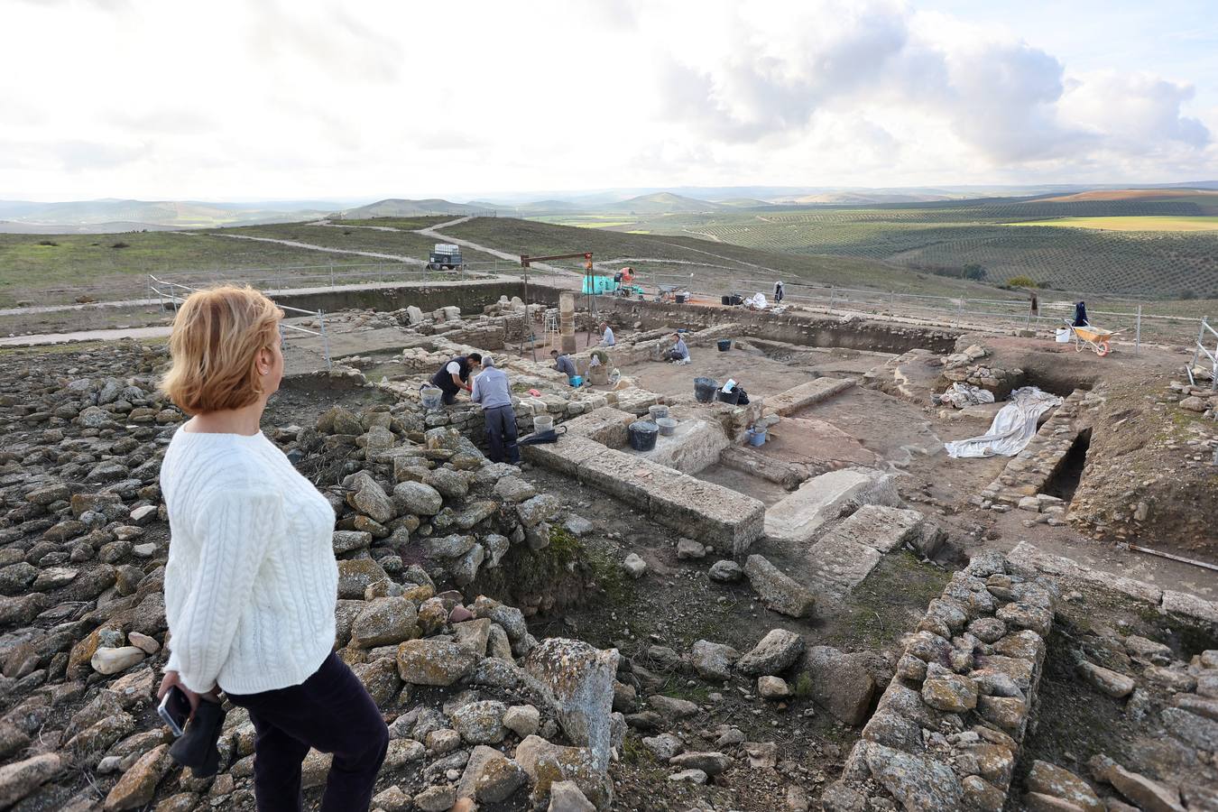 El creciente esplendor del yacimiento de Ategua, en imágenes