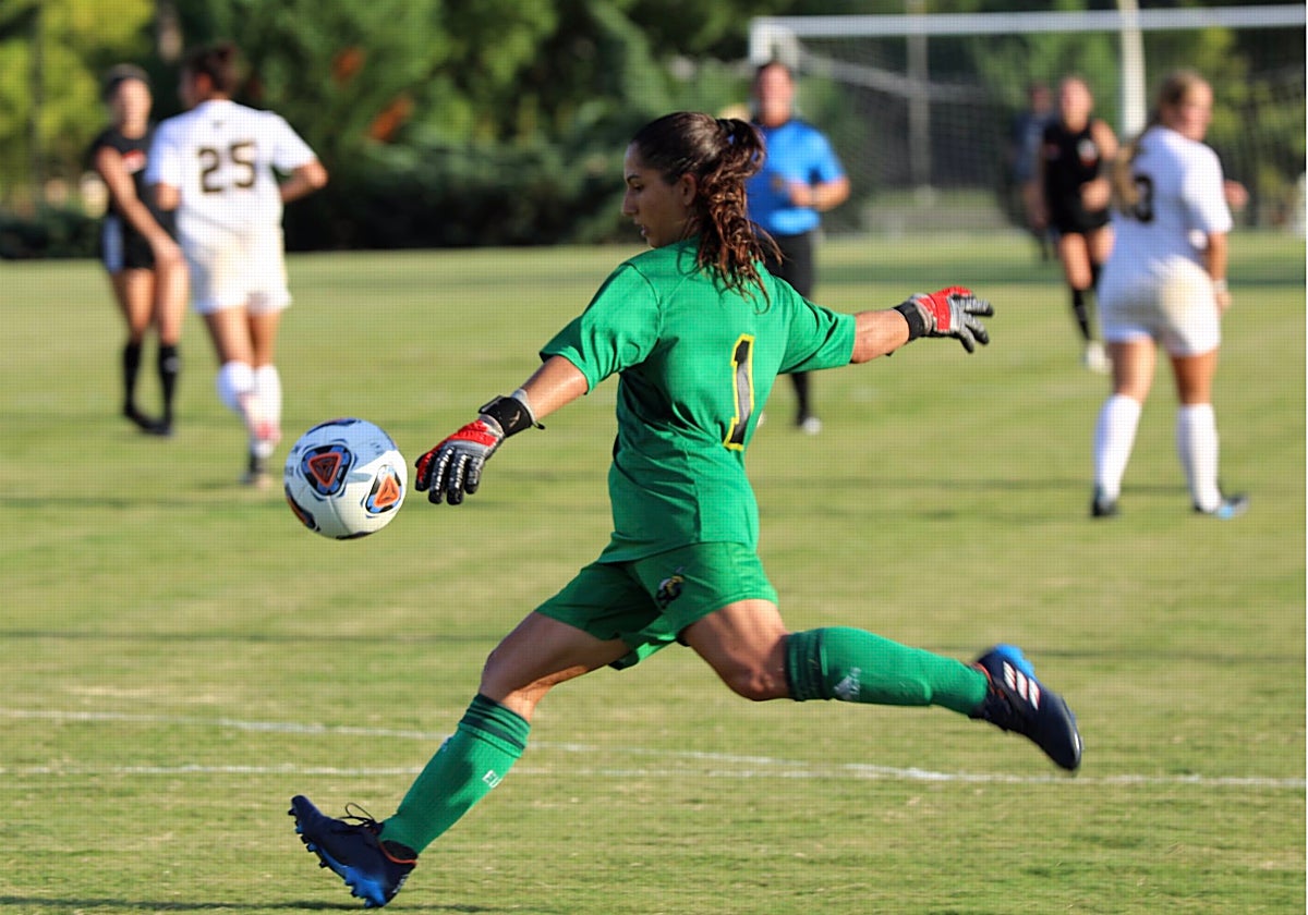 La portera Sheila Sánchez