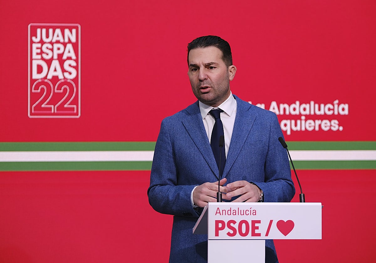 Noel López, secretario de Organización del PSOE andaluz