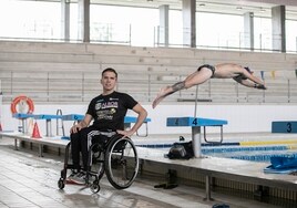 Paco Salinas  (nadador): «Puedo aportar mucho más en silla de ruedas»