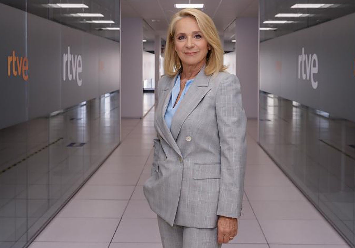 La presidenta interina de RTVE, Elena Sánchez