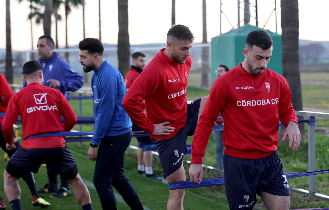 El regreso del Córdoba CF a los entrenamientos, en imágenes