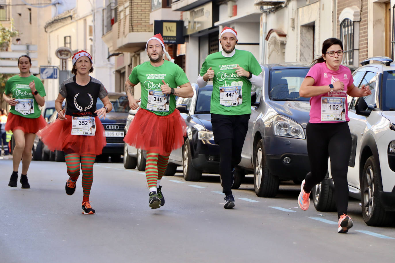 El ambientazo en la San Silvestre de Lucena, en imágenes