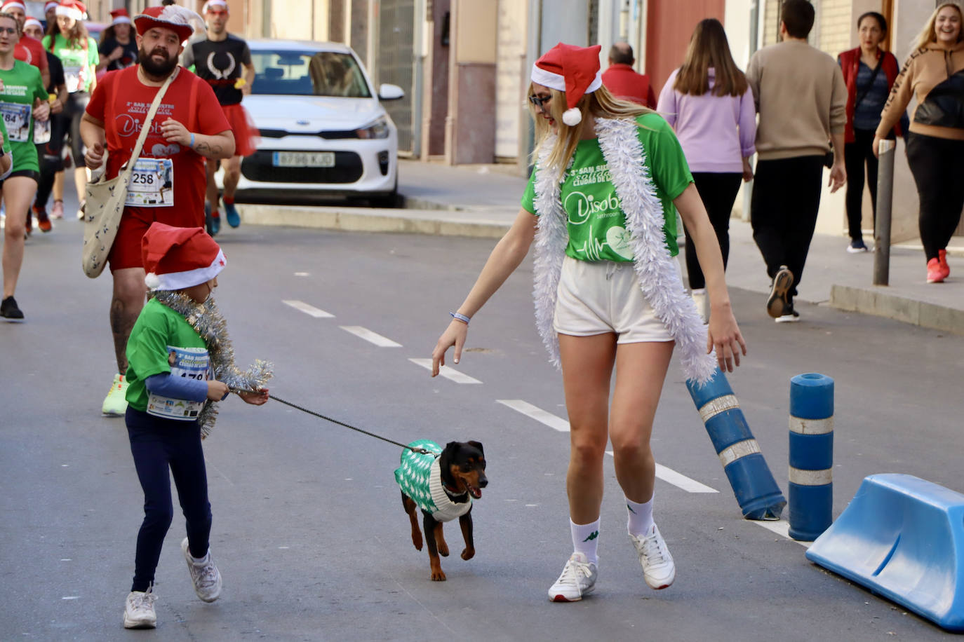 El ambientazo en la San Silvestre de Lucena, en imágenes