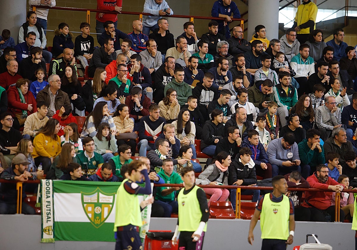 La afición de Vista Alegre durante un partido