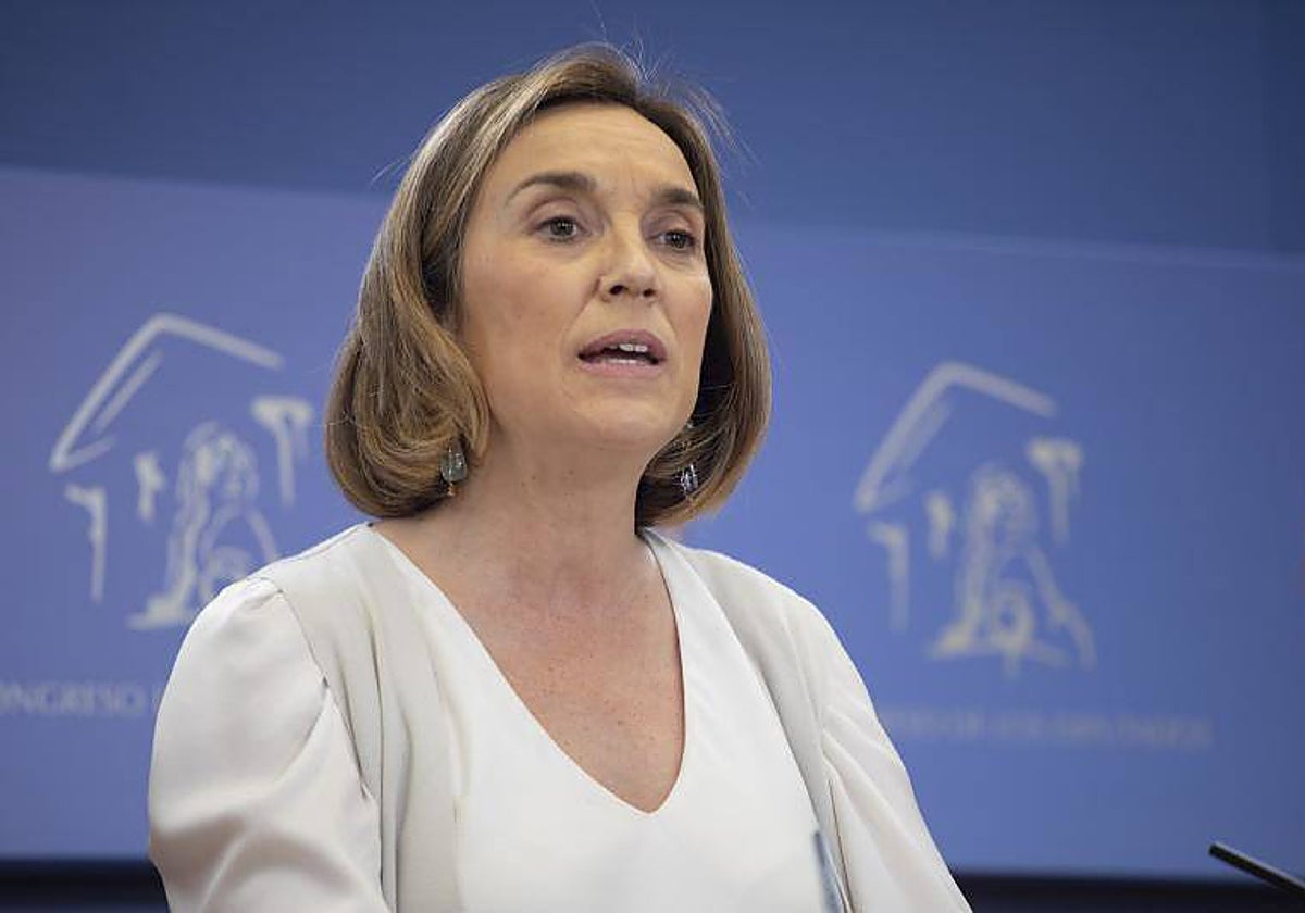 La secretaria general del PP, Cuca Gamarra