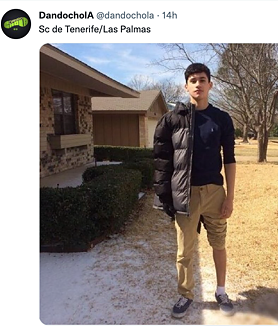 Imagen secundaria 2 - Memes del tiempo en Canarias