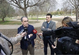 Las obras del parque de El Tablero de Córdoba acaban «en pocos días» tras un año de reforma