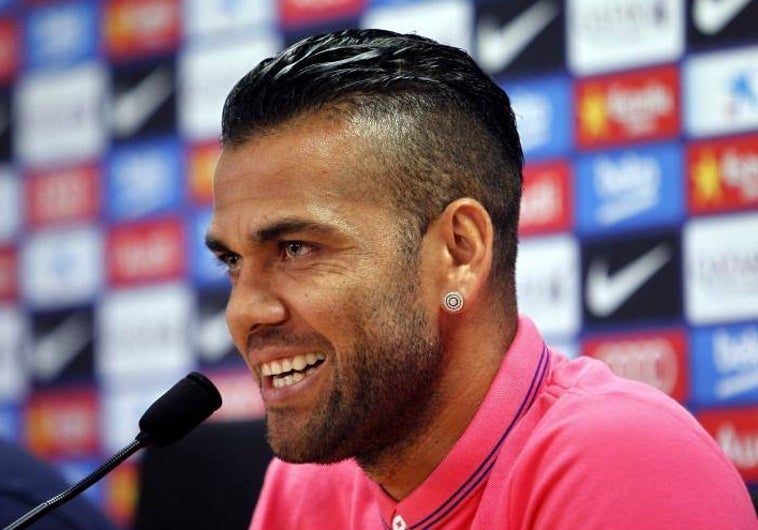 El futbolista Dani Alves en una imagen de archivo