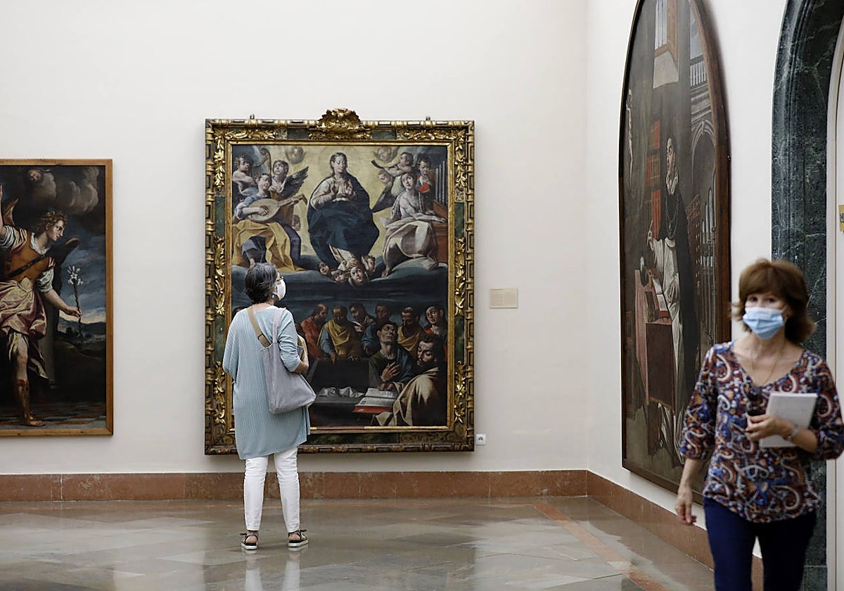 Una de las salas del Museo de Bellas Artes de Córdoba