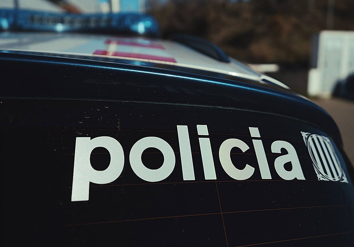 Un coche patrulla de la Policía catalana