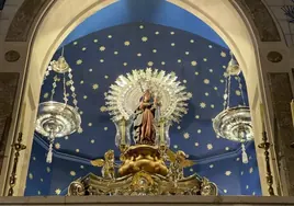 La Virgen de la Fuensanta de Córdoba recupera su resplandor del siglo XIX