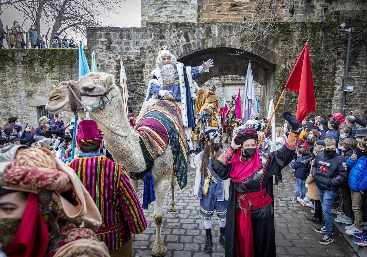 Los Reyes Magos harán una entrada triunfal en Pamplona
