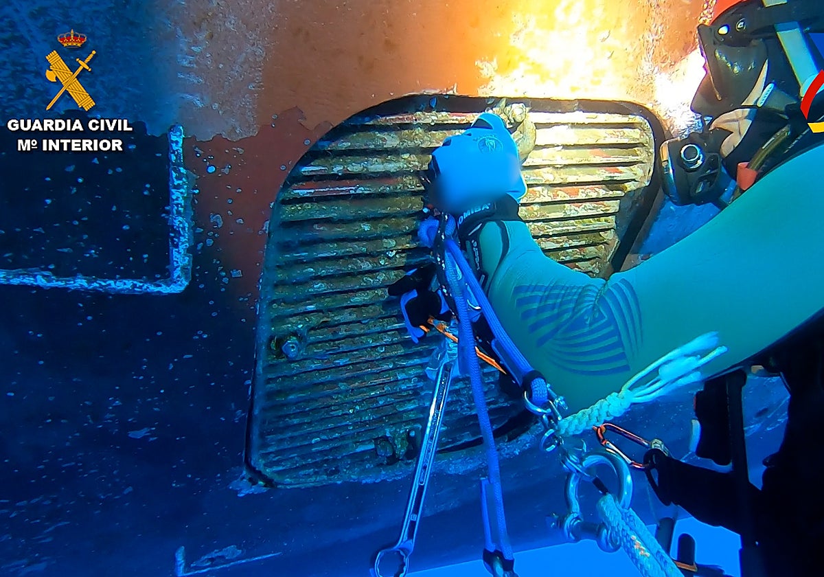 Fue necesaria la acuación del grupo especial de Actividades Subacuáticas (GEAS)