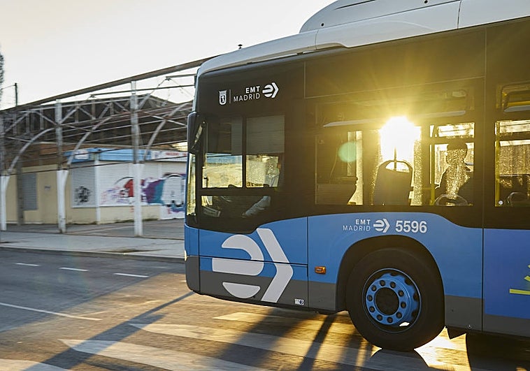 Los autobuses de la EMT serán gratuitos el lunes 9 y el martes 10 de enero