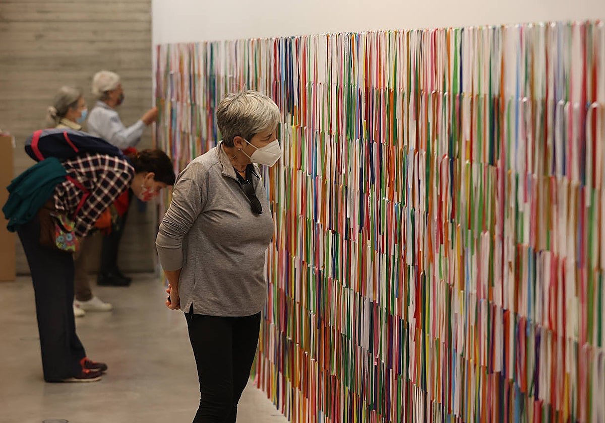 Una de las obras de 'Futuros abundantes', primera muestra de TBA21 en el C3A