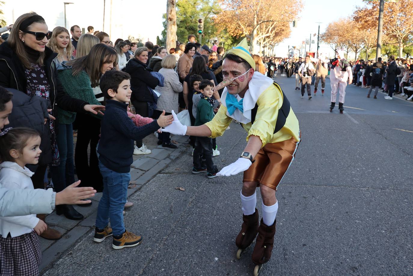 El arranque de la Cabalgata de Reyes de Córdoba 2023, en imágenes