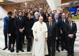 Asaja Córdoba defiende ante el Papa Francisco el consumo de carne