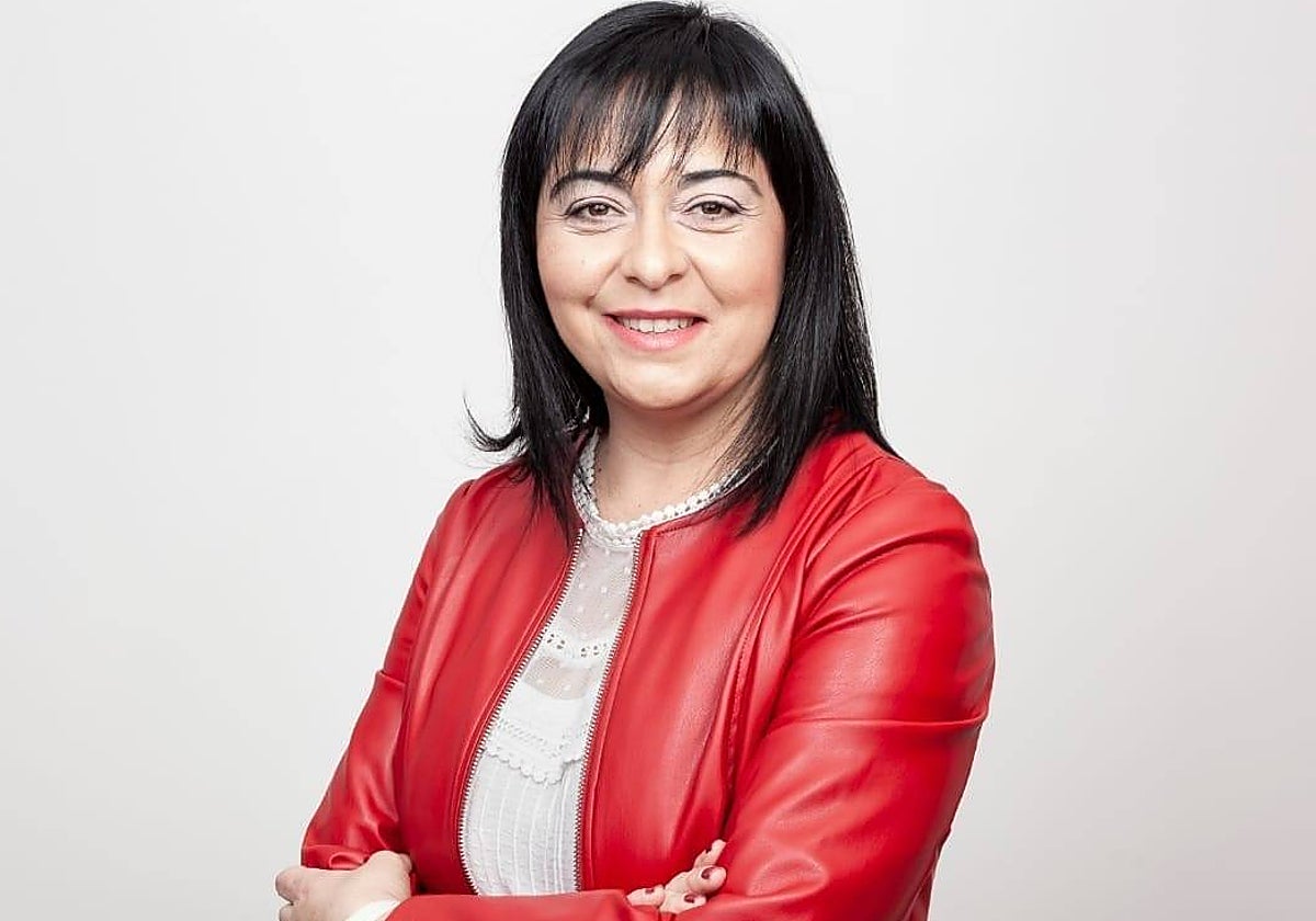 María Luz Lastras, del PSOE, en una imagen de 2019