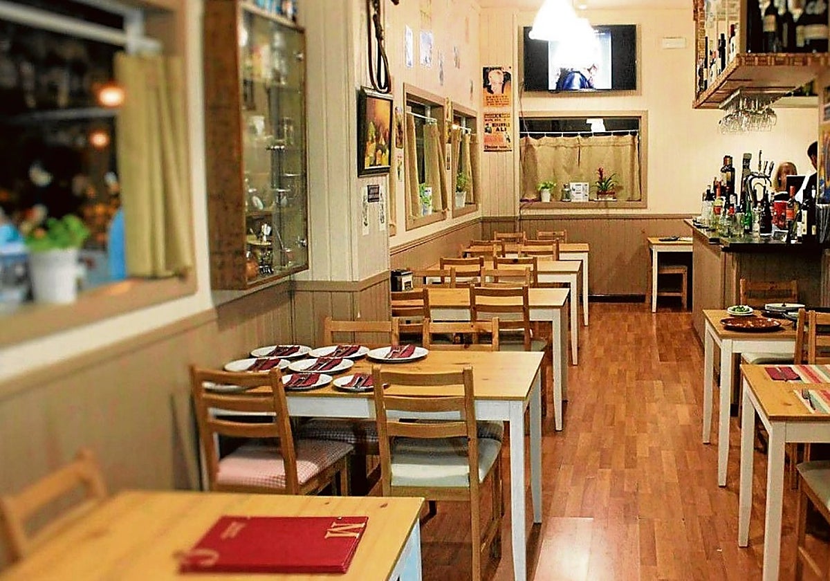 Comedor del asador El Portón