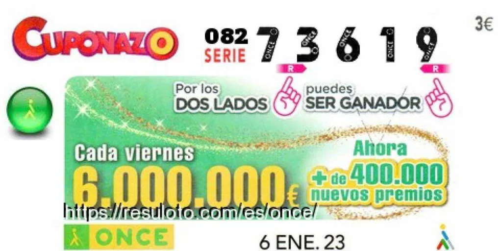 El Cuponazo de la ONCE deja 680.000 euros en Escalona