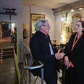 Colau y Trias comparten mesa y mantel para fijar un debate constructivo en la campaña de mayo