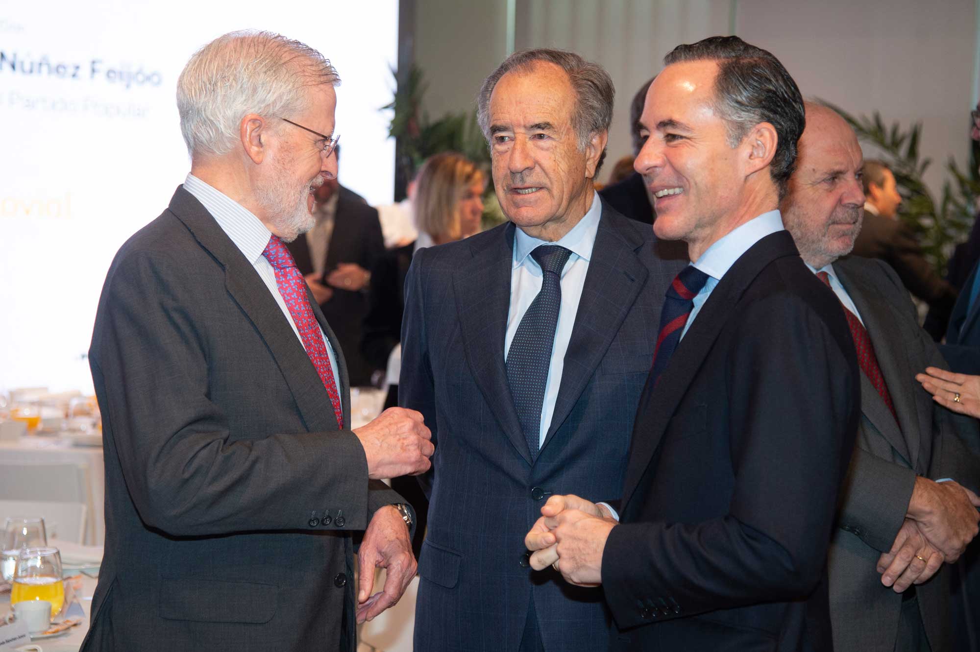 José Fernando Sánchez-Junco, Jesús Sainz e Iñigo Sagardoy