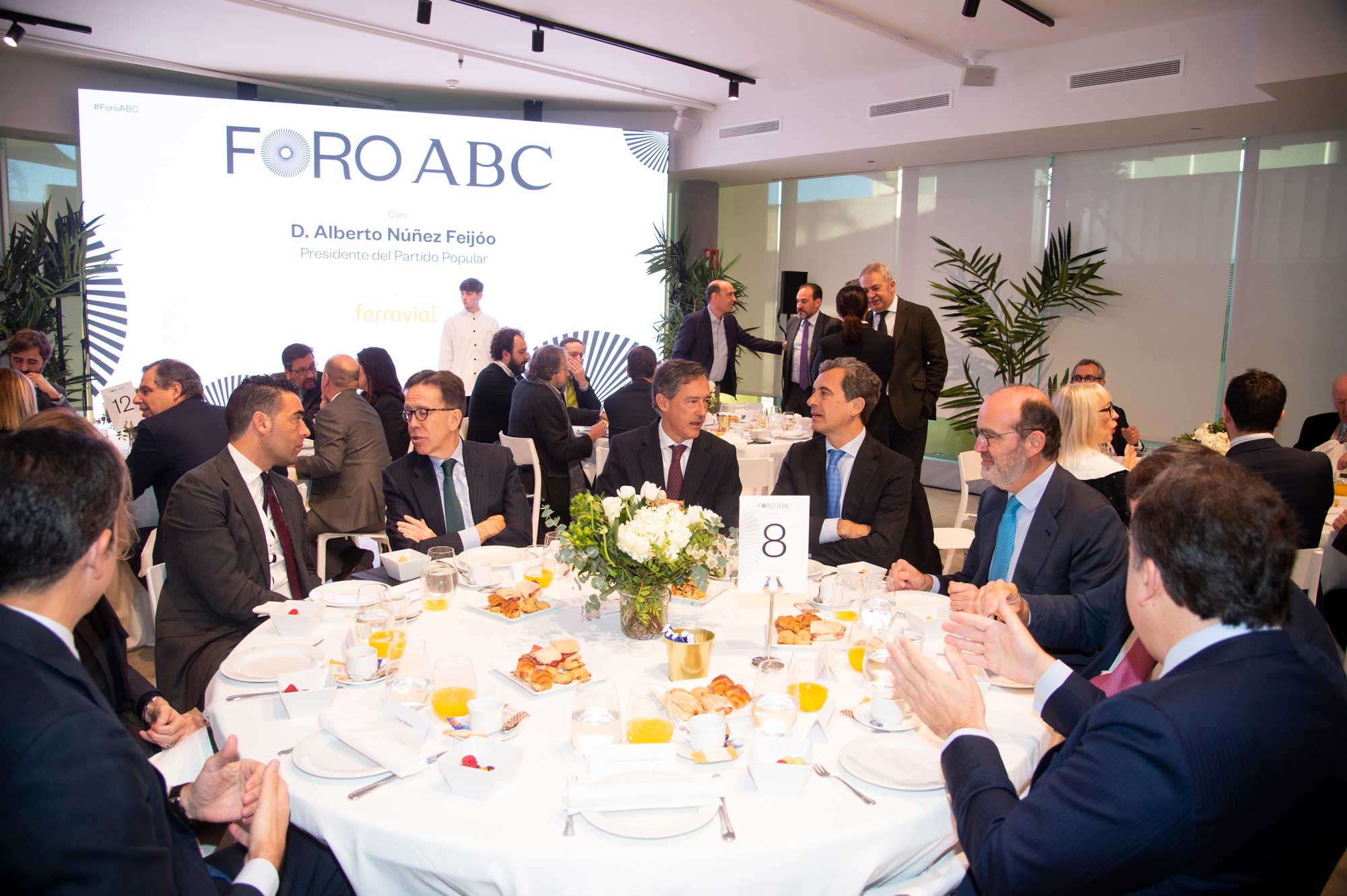 Iván Ullastres, Carlos Cerezo, Francisco Botas, Ignacio Larracoechea y Joaquín Valencia