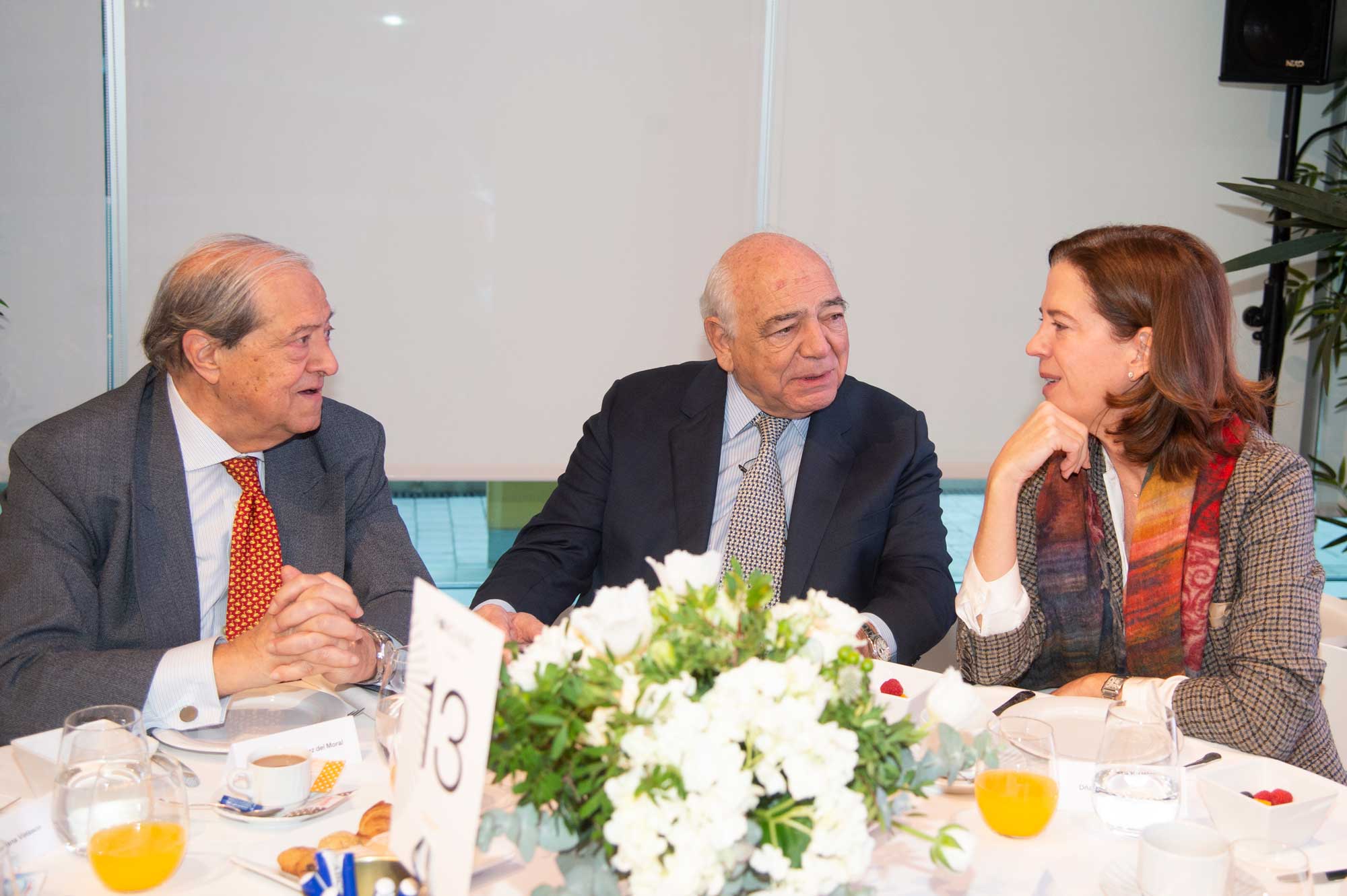 Javier Fernández del Moral, Ignacio Bayón y Alejandra Kindelán