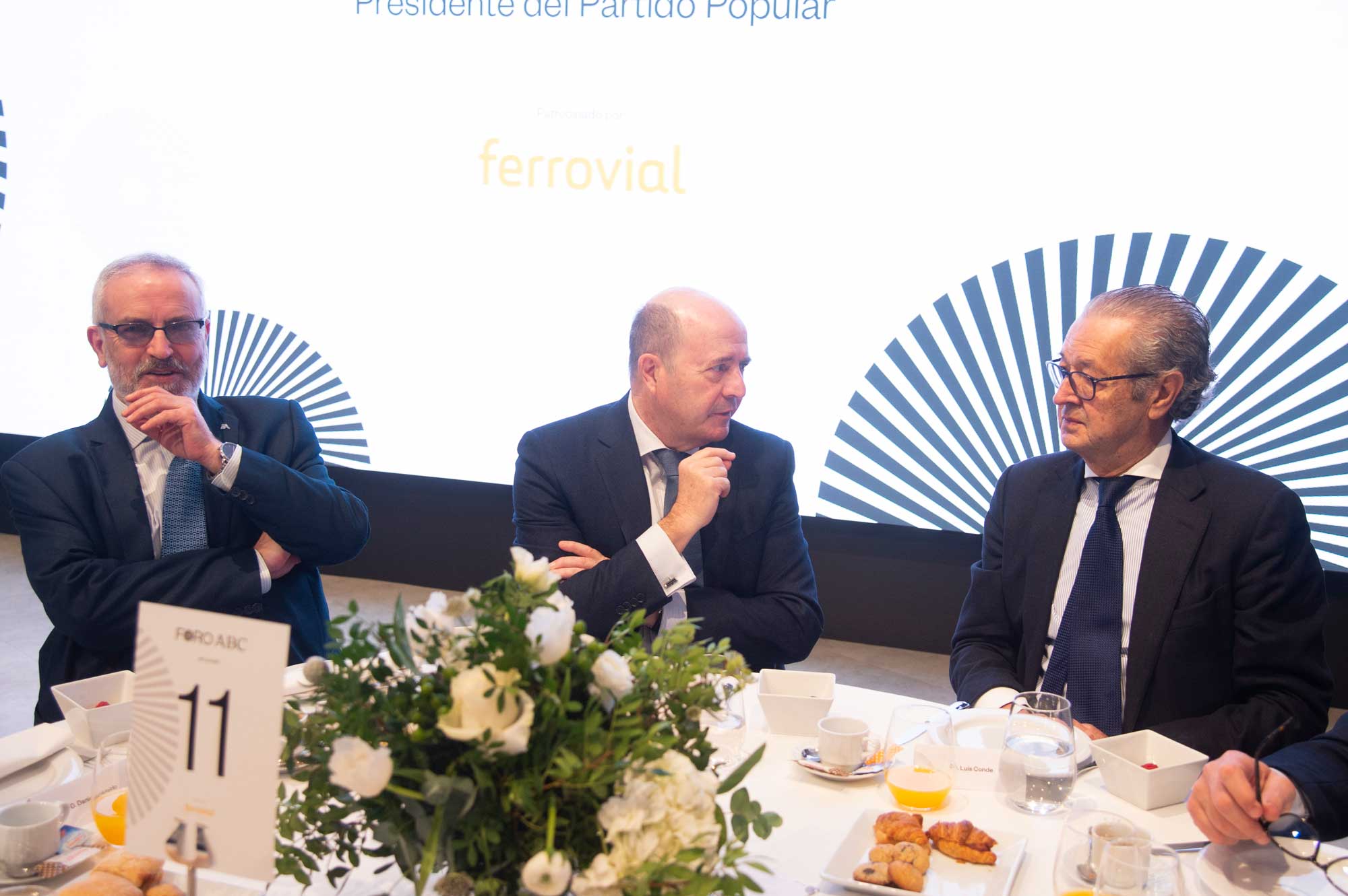 Isaac González Toribio, José Antonio Fernández Gallar y Luis Conde