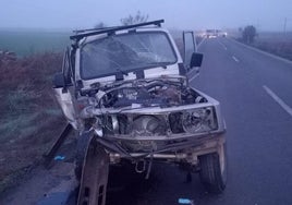 Accidente Córdoba | Un herido en un accidente en Dos Torres, trasladado al hospital Valle de los Pedroches