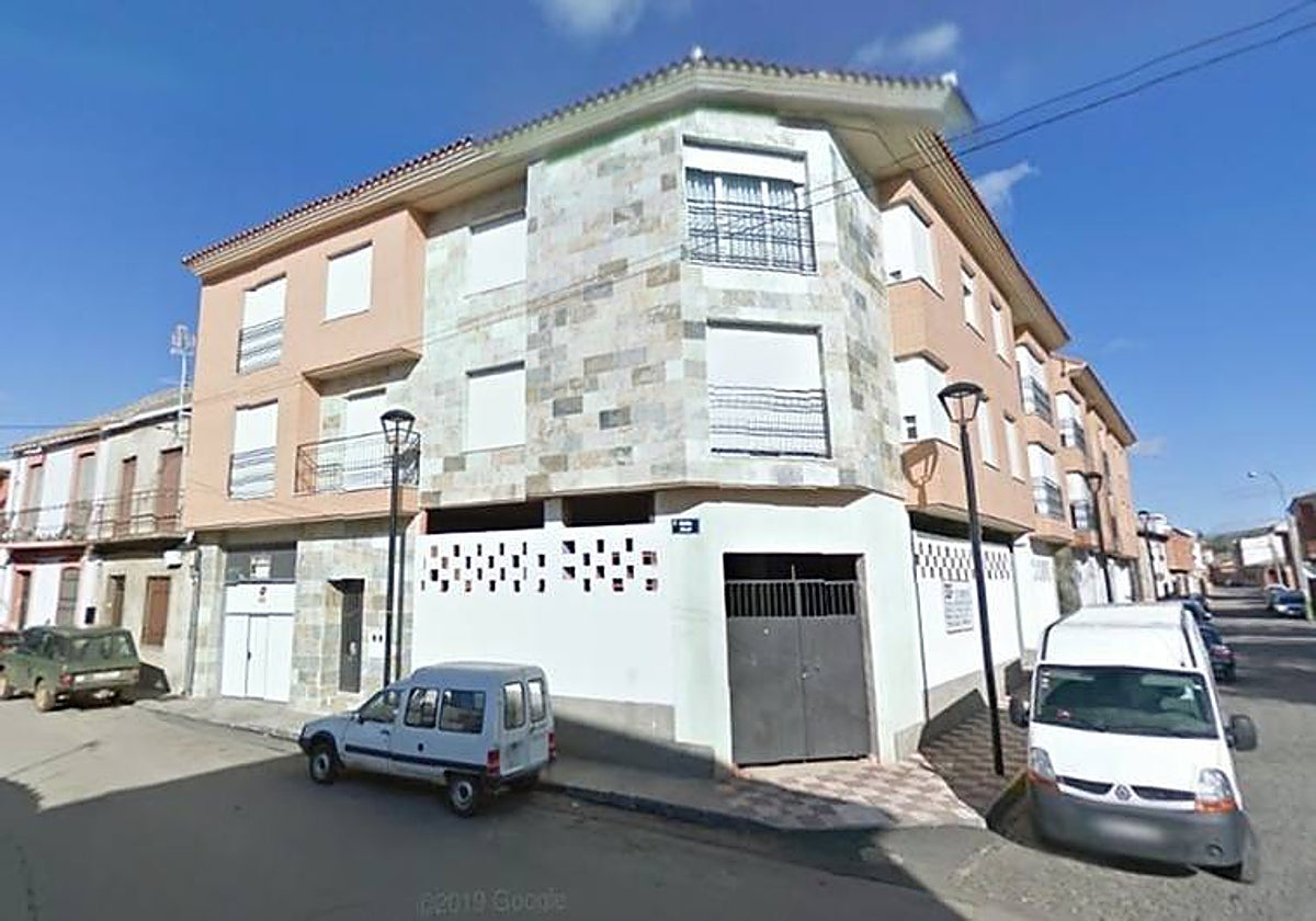 Casa donde Belén y Eduardo compartían en Piedrabuena