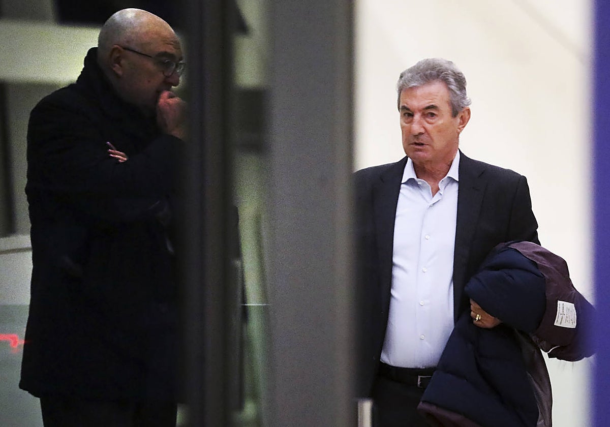 En la imagen, el perito que ayer prestó declaración en el juicio