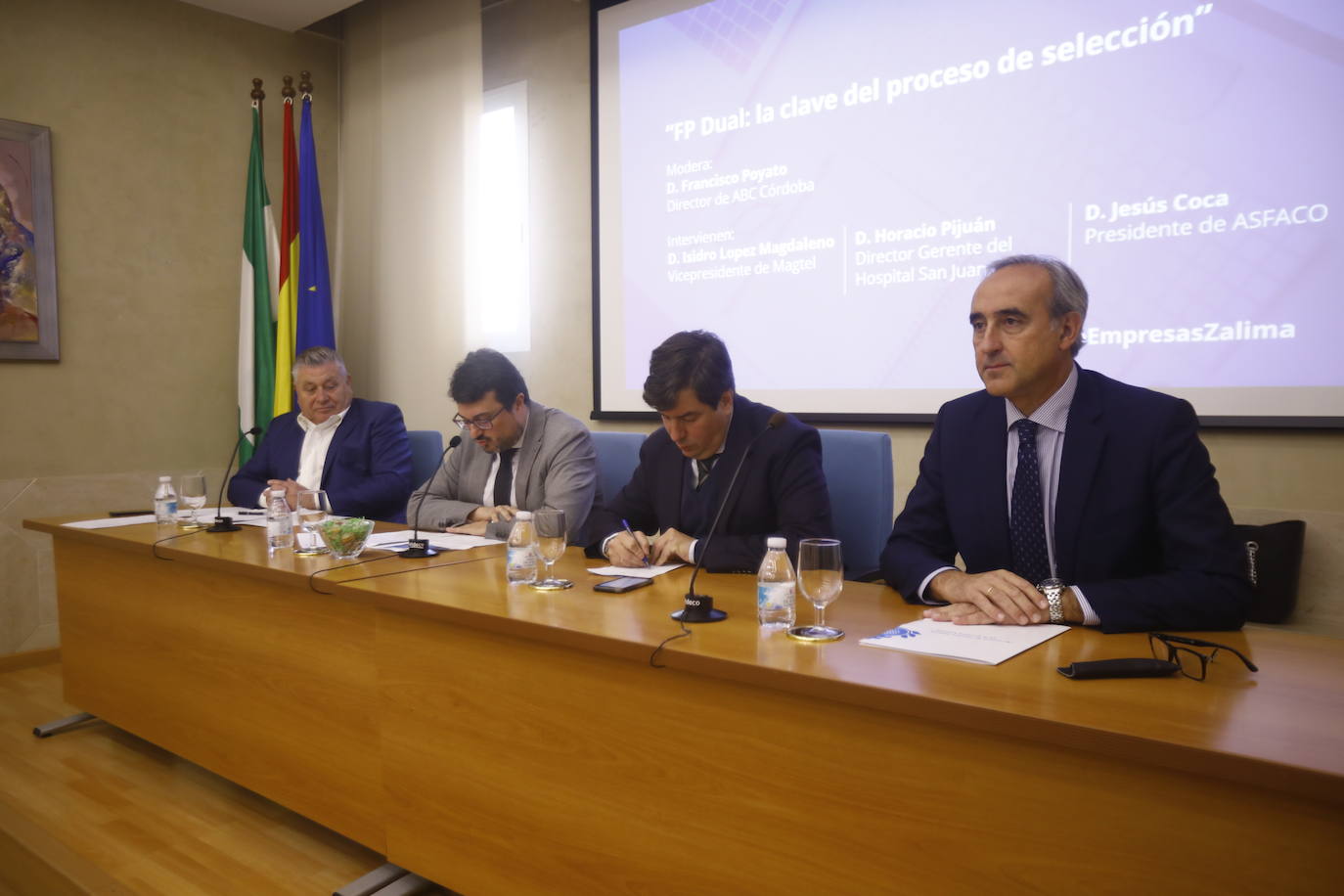 El foro sobre FP Dual de Zalima en Córdoba, en imágenes