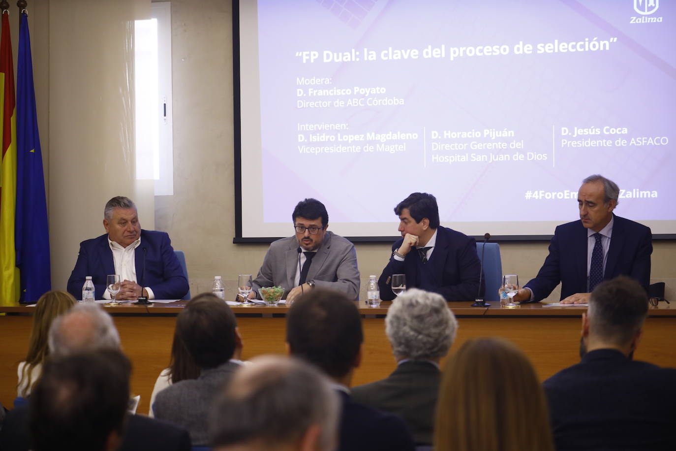 El foro sobre FP Dual de Zalima en Córdoba, en imágenes