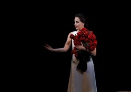 El espectáculo 'Diva' de Maria Callas en el Teatro Góngora, en imágenes
