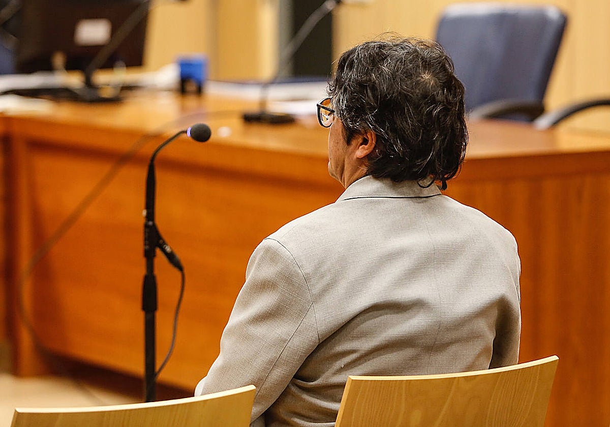 Imagen del condenado durante el primer juicio celebrado en la Audiencia de Valencia en noviembre de 2019