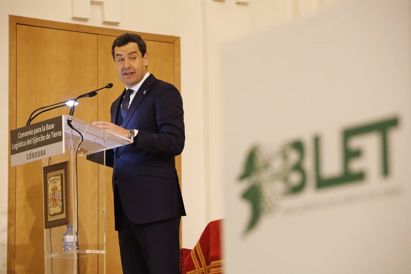 La firma de los convenios de la Base Logística de Córdoba, en imágenes