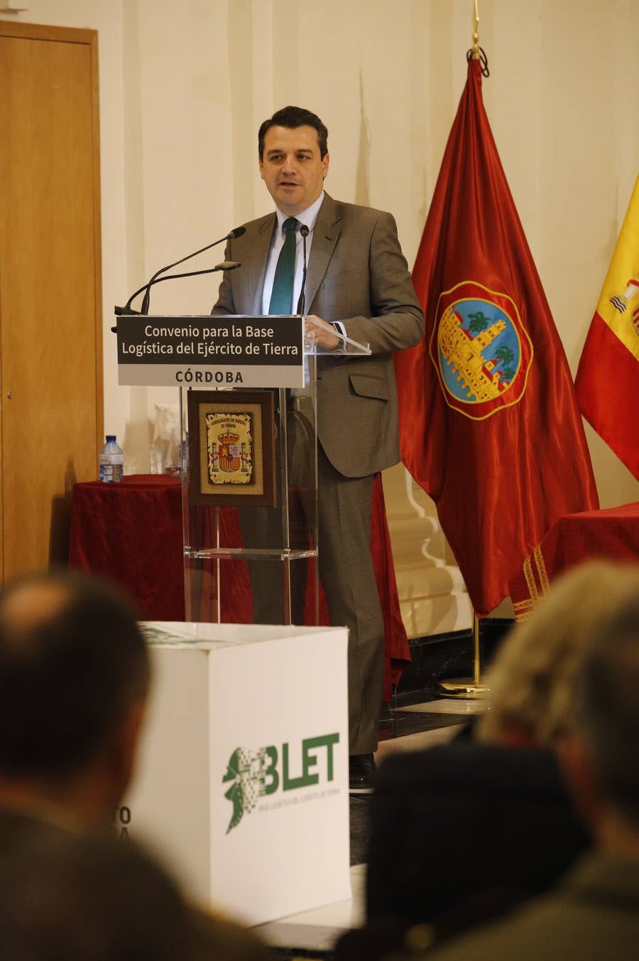 La firma de los convenios de la Base Logística de Córdoba, en imágenes