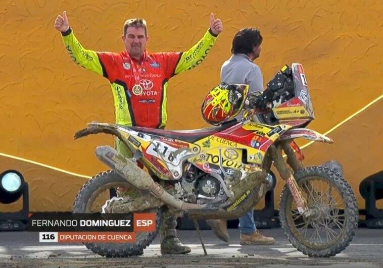 Fernando Domínguez completa su segundo Rally Dakar