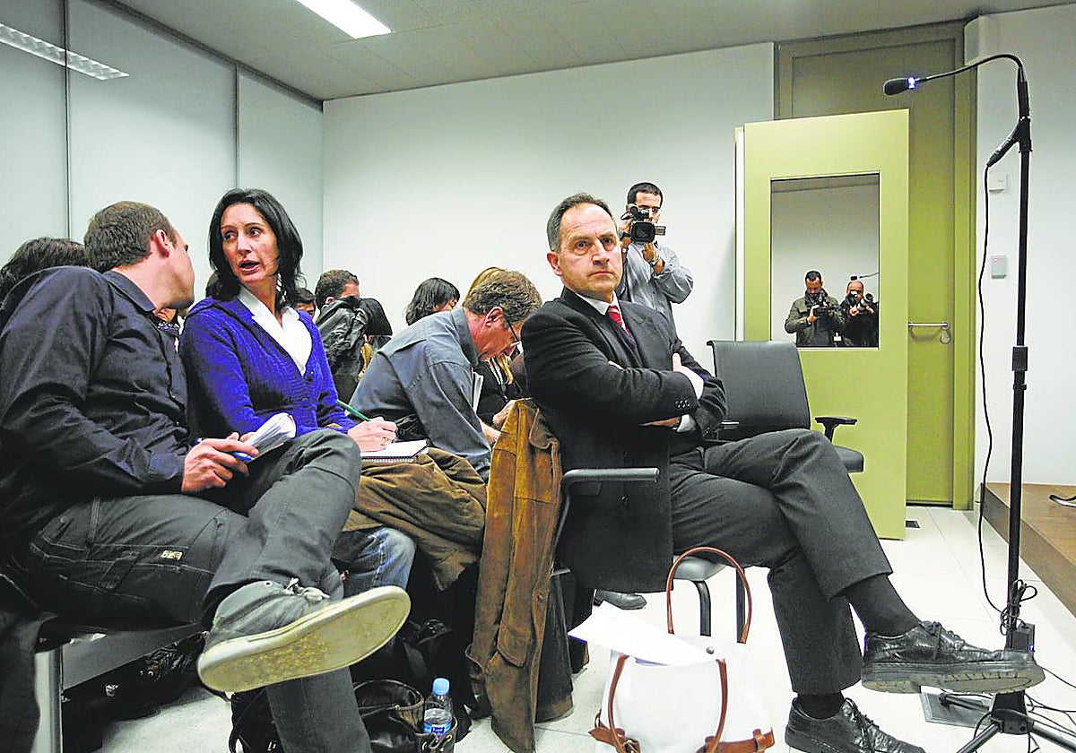 Pedro Varela, durante uno de los juicios por incitación al odio