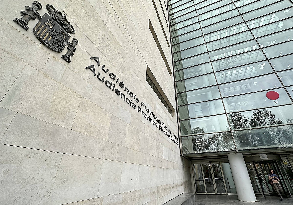 Imagen de archivo tomada en la Ciudad de la Justicia de Valencia