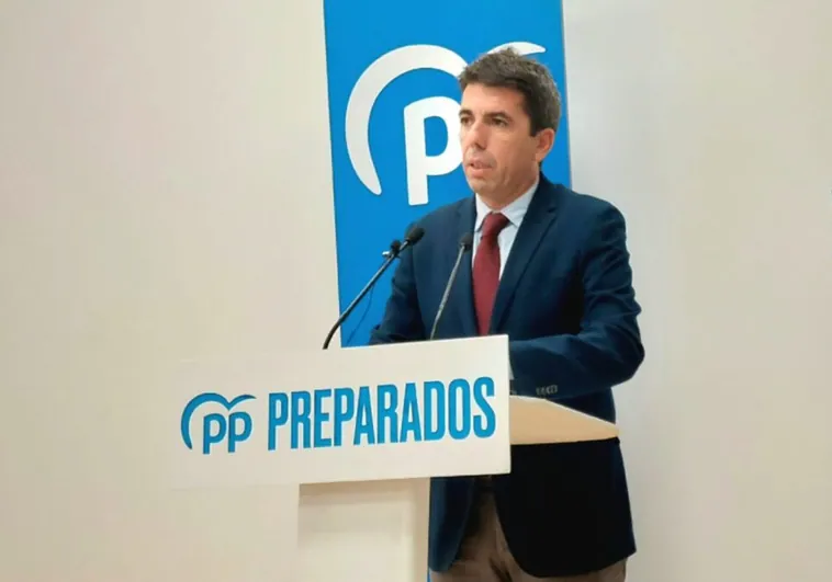 Mazón critica que Puig «no plante cara al verdugo» tras el dictamen del Consejo de Estado sobre el recorte del Tajo-Segura