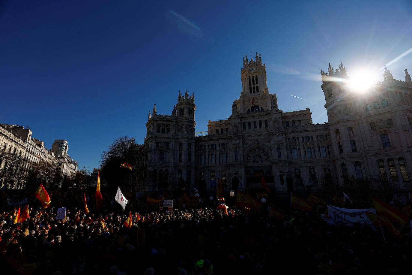 Cibeles, esta mañana
