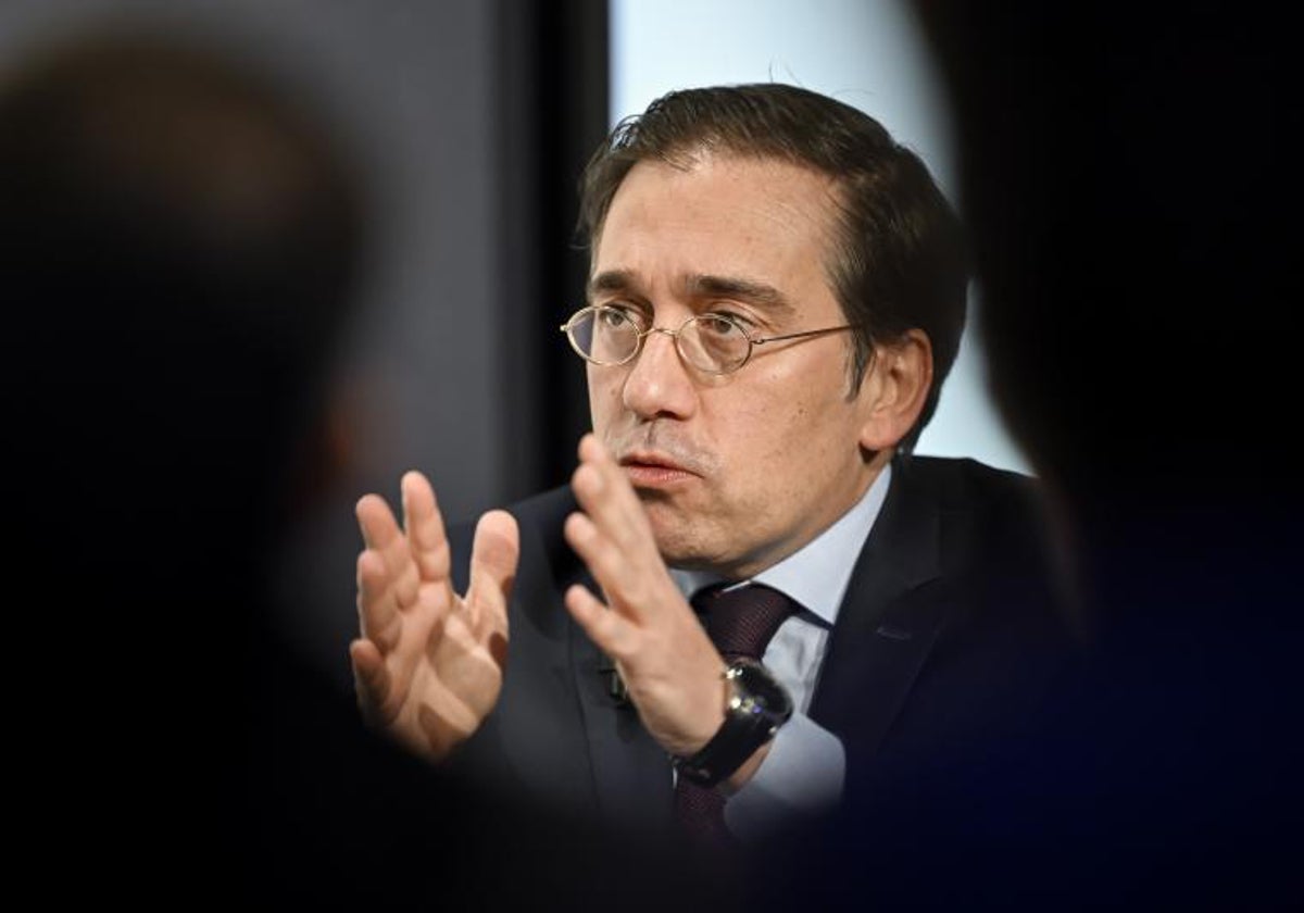 El ministro de Exteriores, José Manuel Albares
