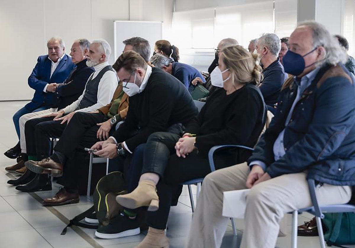 Imagen tomada durante el juicio del caso Imelsa en la Audiencia de Valencia