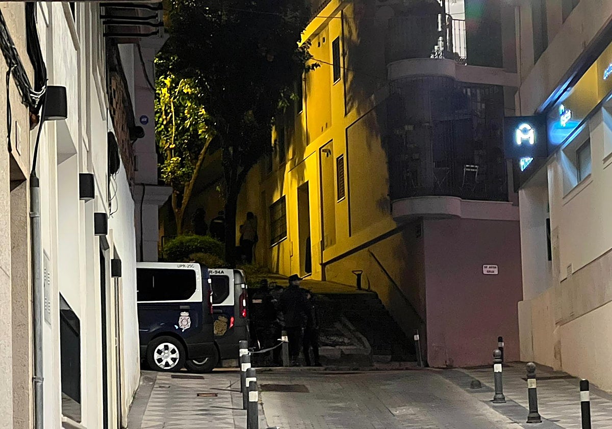 Calle donde se están haciendo las investigaciones